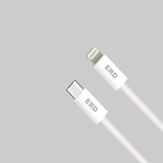 ERD UC-306 USB-C TO Lightning Solid Casing Data Cable, 25W 3