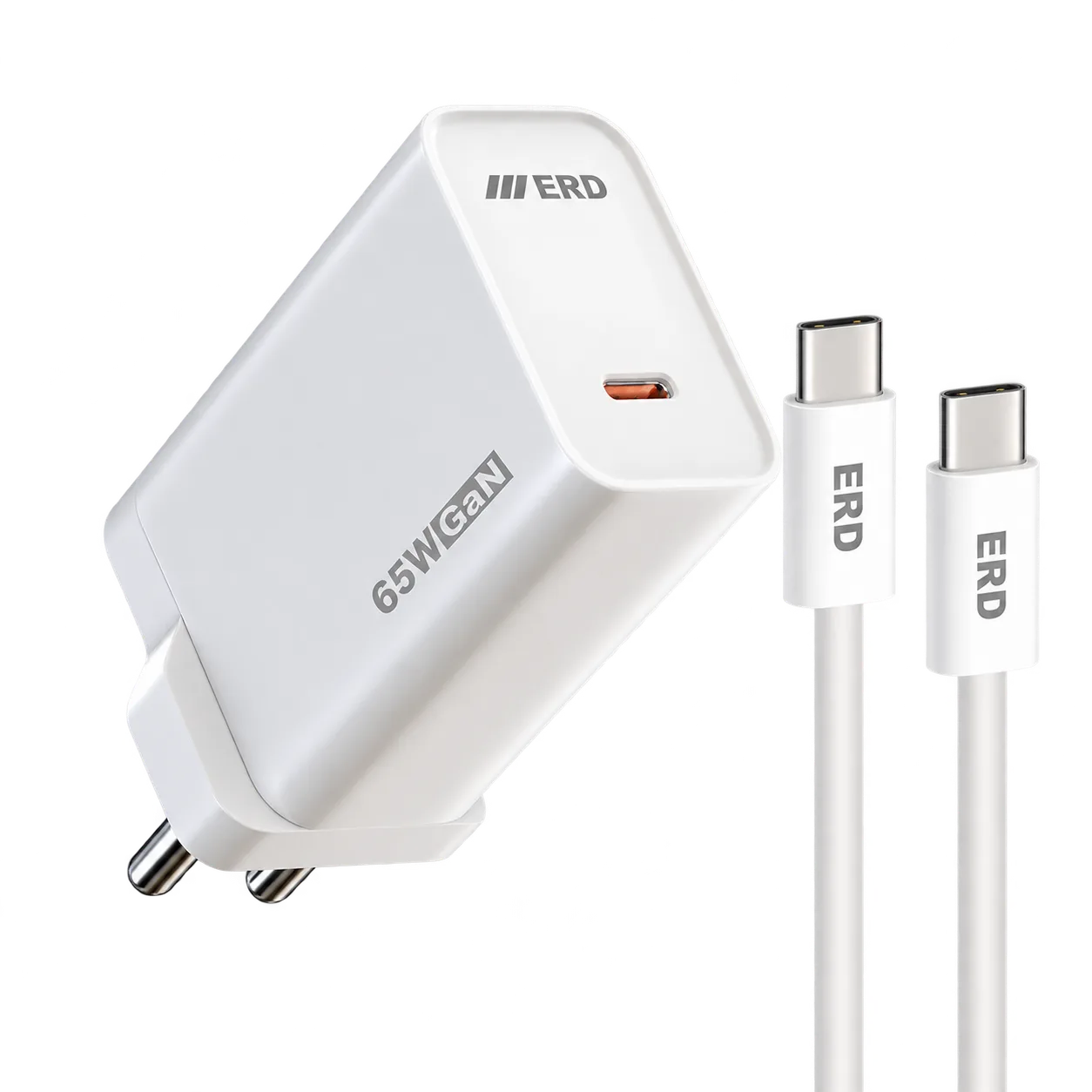 TC-155 USB-C GaN Charger, 65W WIth C to C Cable